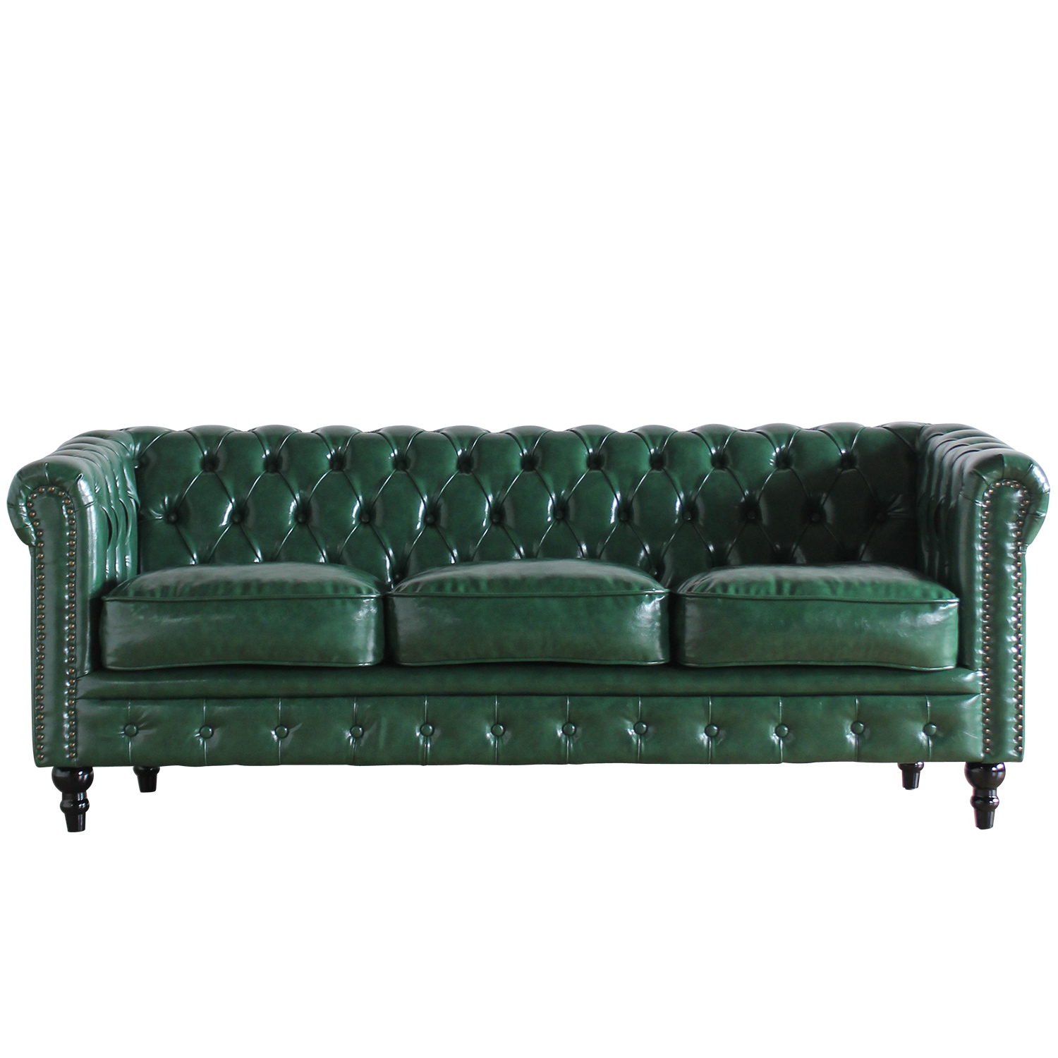 Vincent(ヴィンセント)シリーズ 3人掛け チェスターフィールド クラブ