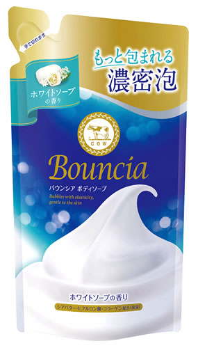 牛乳石鹸 バウンシア ボディソープ ホワイトソープの香り つめかえ用 (360mL) 詰め替え用｜wellness-web