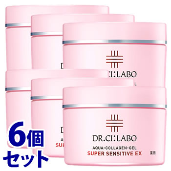 《セット販売》　ドクターシーラボ 薬用 アクアコラーゲンゲル スーパーセンシティブEXR (50g)×6個セット オールインワン 敏感肌　医薬部外品　送料無料