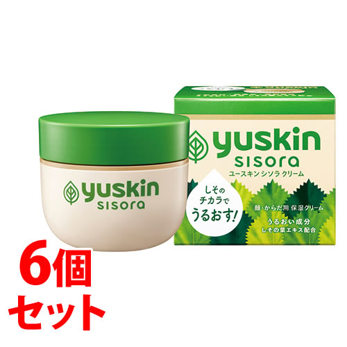 《セット販売》　ユースキン シソラ クリーム (110g)×6個セット 顔・からだ用 保湿クリーム　医薬部外品　送料無料