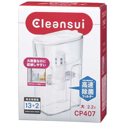 �O�H�P�~�J���N�����X�C �N�����X�C �|�b�g�^�򐅊� CP407-WT (1��) Cleansui