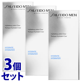 《セット販売》　資生堂 メン ハイドレーティング ローション C (150mL)×3個セット 男性用 化粧水 SHISEIDO MEN｜wellness-web