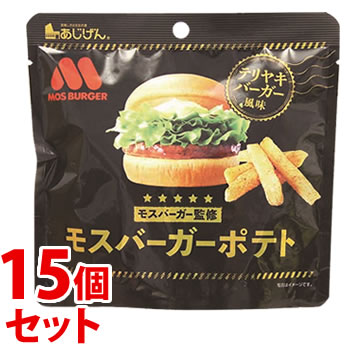 Yahoo! Yahoo!ショッピング(ヤフー ショッピング)《セット販売》　味源 モスバーガーポテト テリヤキバーガー風味 （50g）×15個セット ポテトスティック スナック菓子 お菓子　※軽減税率対象商品