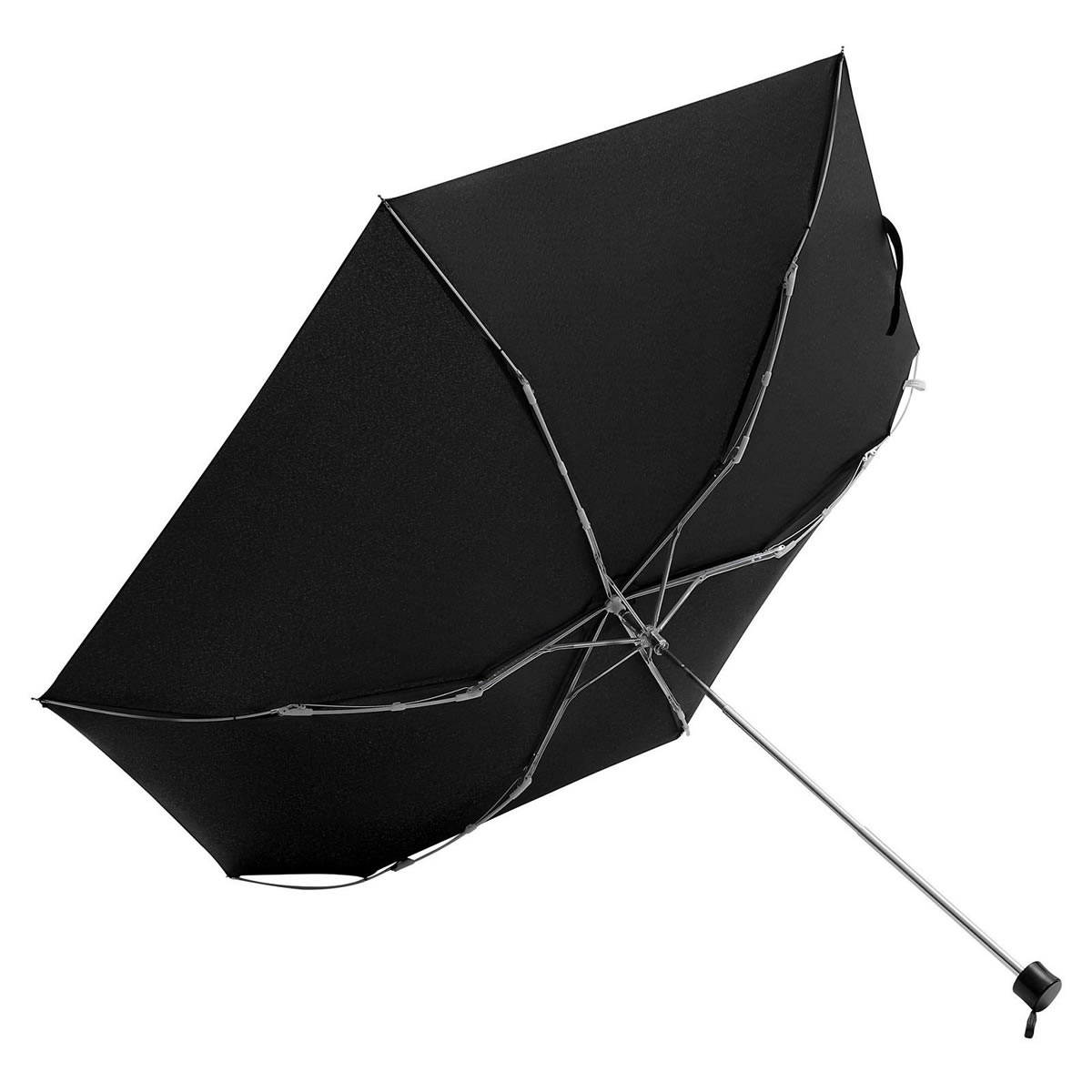 PALTAC 防風折畳傘 58cm ブラック (1個) 超撥水加工 折りたたみ傘 パルタック｜wellness-web｜05