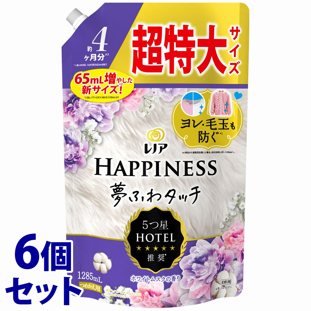 Zbg̔@P&amp;G mAnslX ӂ^b` zCgXN̍ ߂p TCY (1285mL)×6 _ _dグ܁@PG@