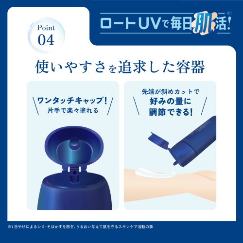 ロート製薬 スキンアクア ヒアルロンセラムUV SPF50 PA+++ (70g