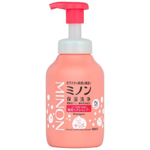 第一三共 ミノン リンスがいらない薬用ヘアシャンプー380ml ベビー キッズ医薬部外品