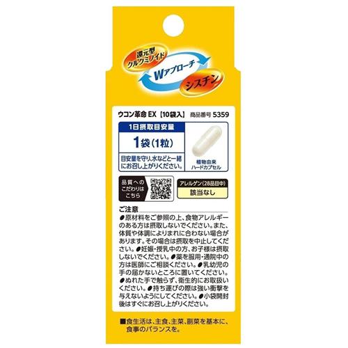 ファンケル ウコン革命EX 10回分 健康補助...の詳細画像1