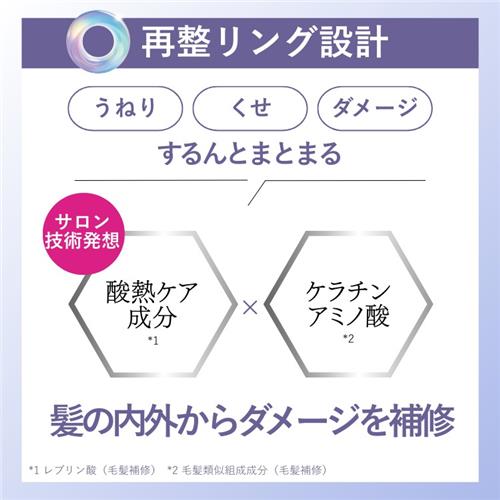マンダム ルシードエル アールイー リペアヘアミルク (90g) まとまり