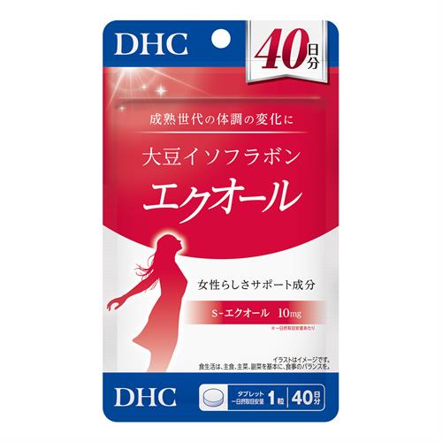 ディーエイチシー DHC 40日大豆イソフラボンエクオール 40粒※軽減税率 