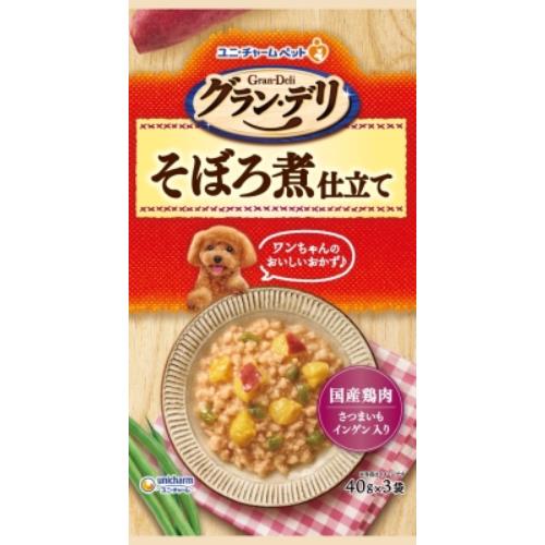 ユニ・チャームペットケア グラン・デリ　パウチそぼろ煮仕立て 3袋 | ブランド登録なし