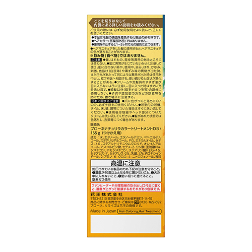 花王 ブローネ ナチュリラ 色長持ちカラートリートメント ダーク