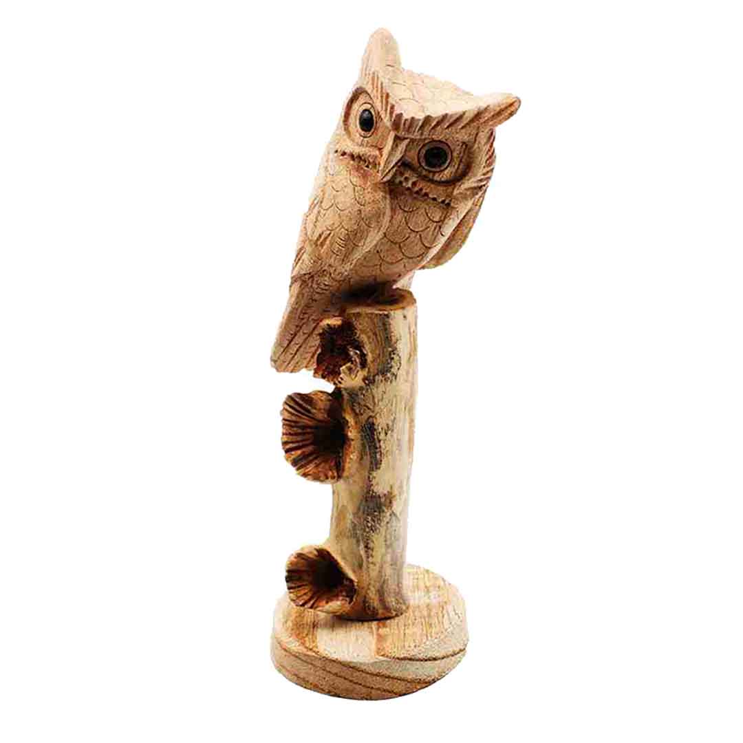 フクロウ 木彫りのおすすめ人気商品一覧 通販 - Yahoo!ショッピング