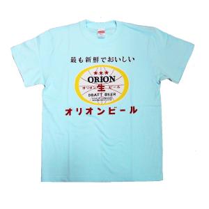オリオンビールORION BEER  9100165　 レトロ看板　Tシャツ