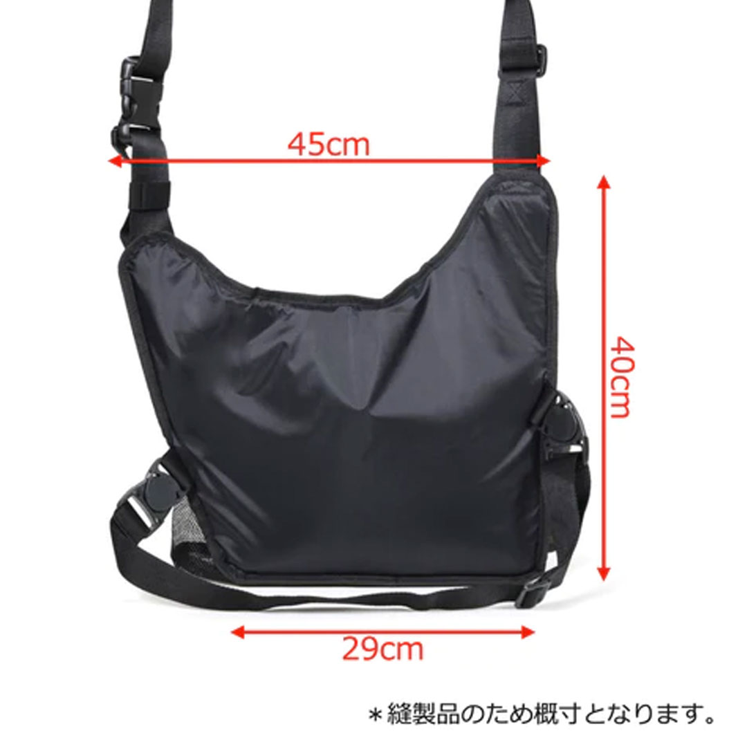 LSD タックルバッグ ワンショットサイド ネオ   エコブラック LSD DESIGNS ワンショットサイドネオ ショルダーバッグ バッグ