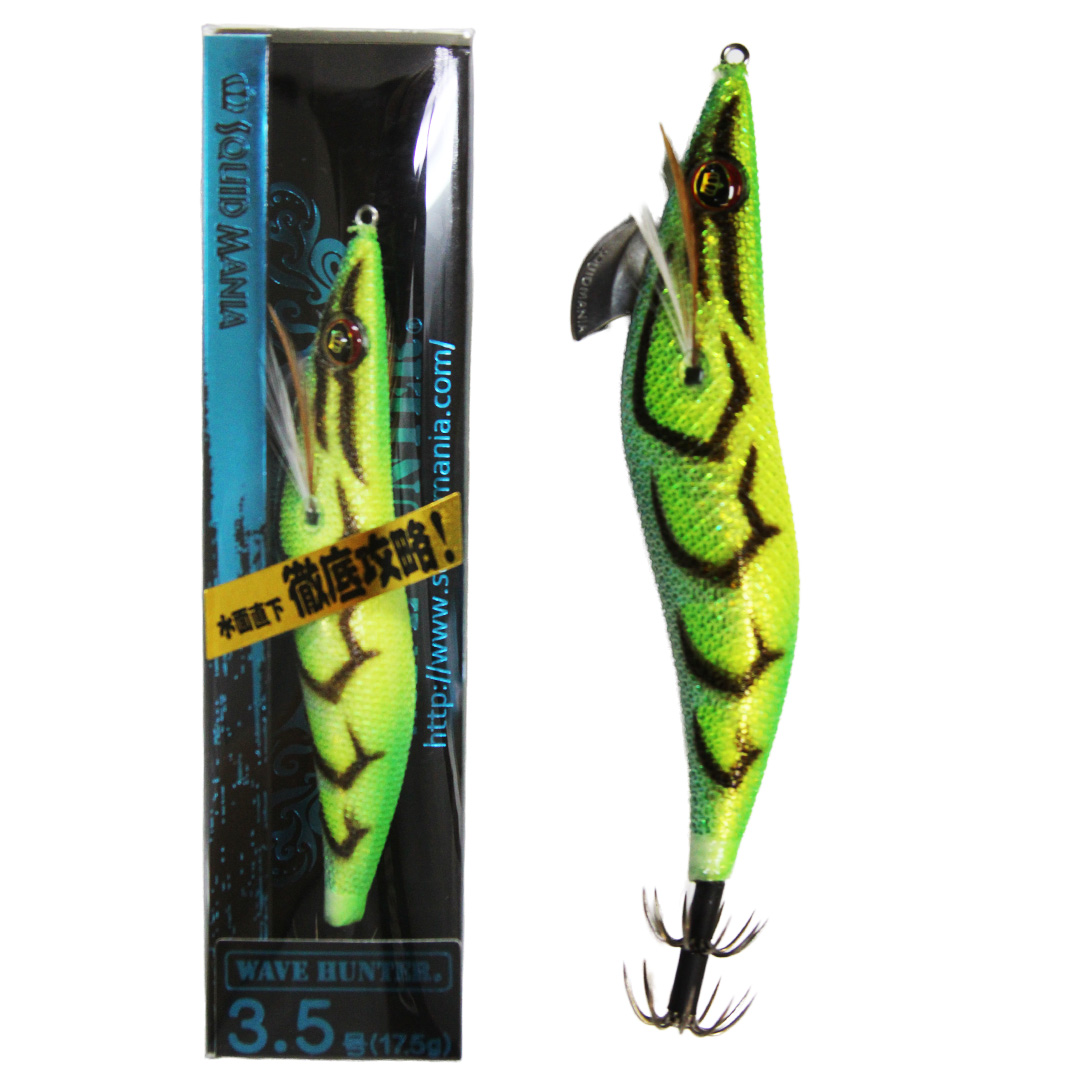 スクイッドマニア ウェーブハンター 3.5号 新品6本セット スクイット