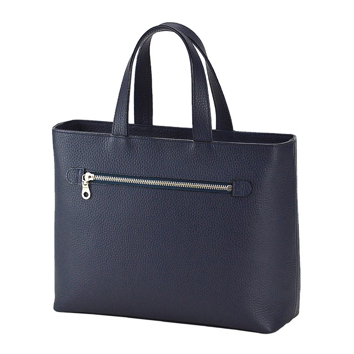 ミニトートバッグ メンズ レディース 本革 ファスナー 小さめ 40代 50