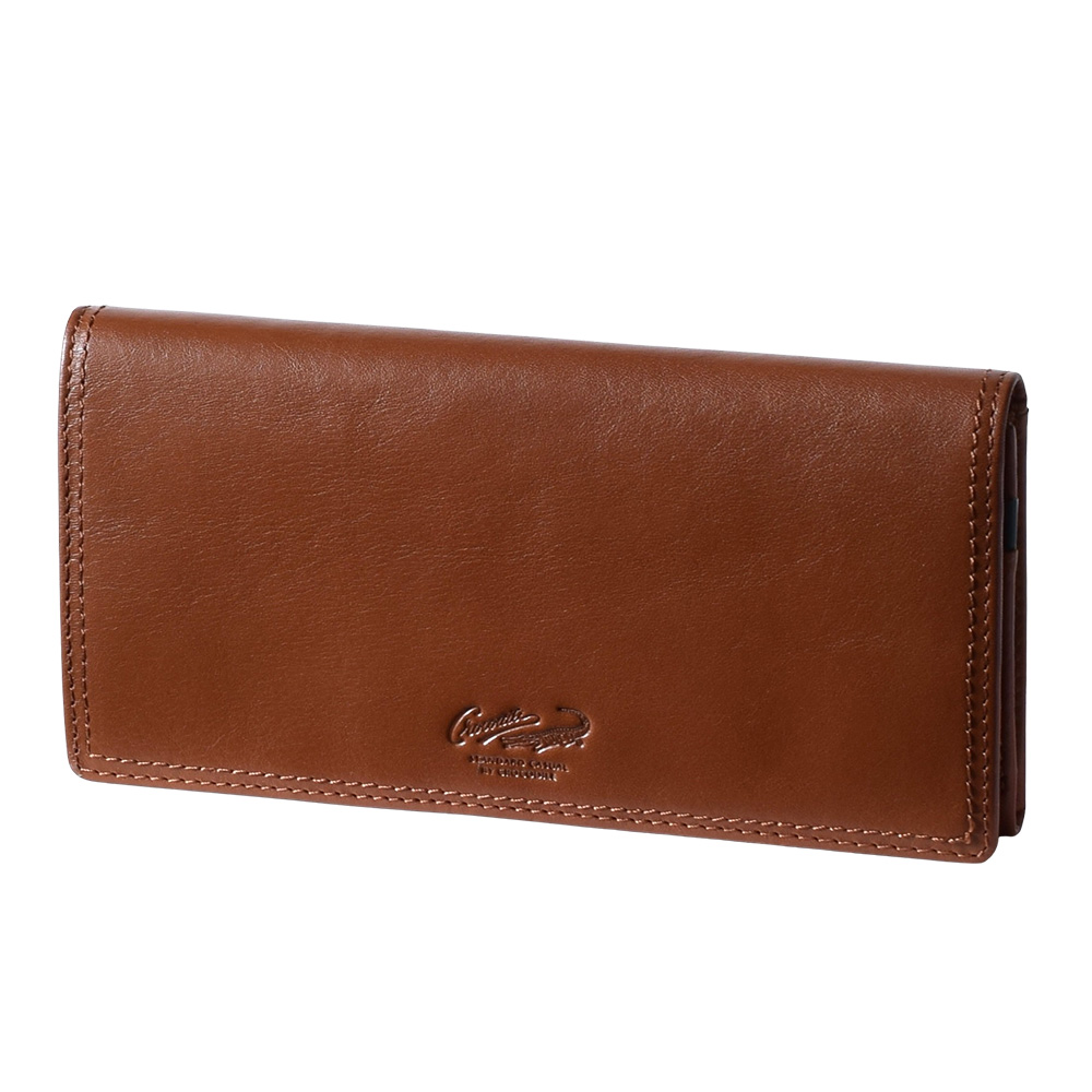 Crocodile（クロコダイル） 財布 メンズ 長財布 本革 グリーン 緑 黒