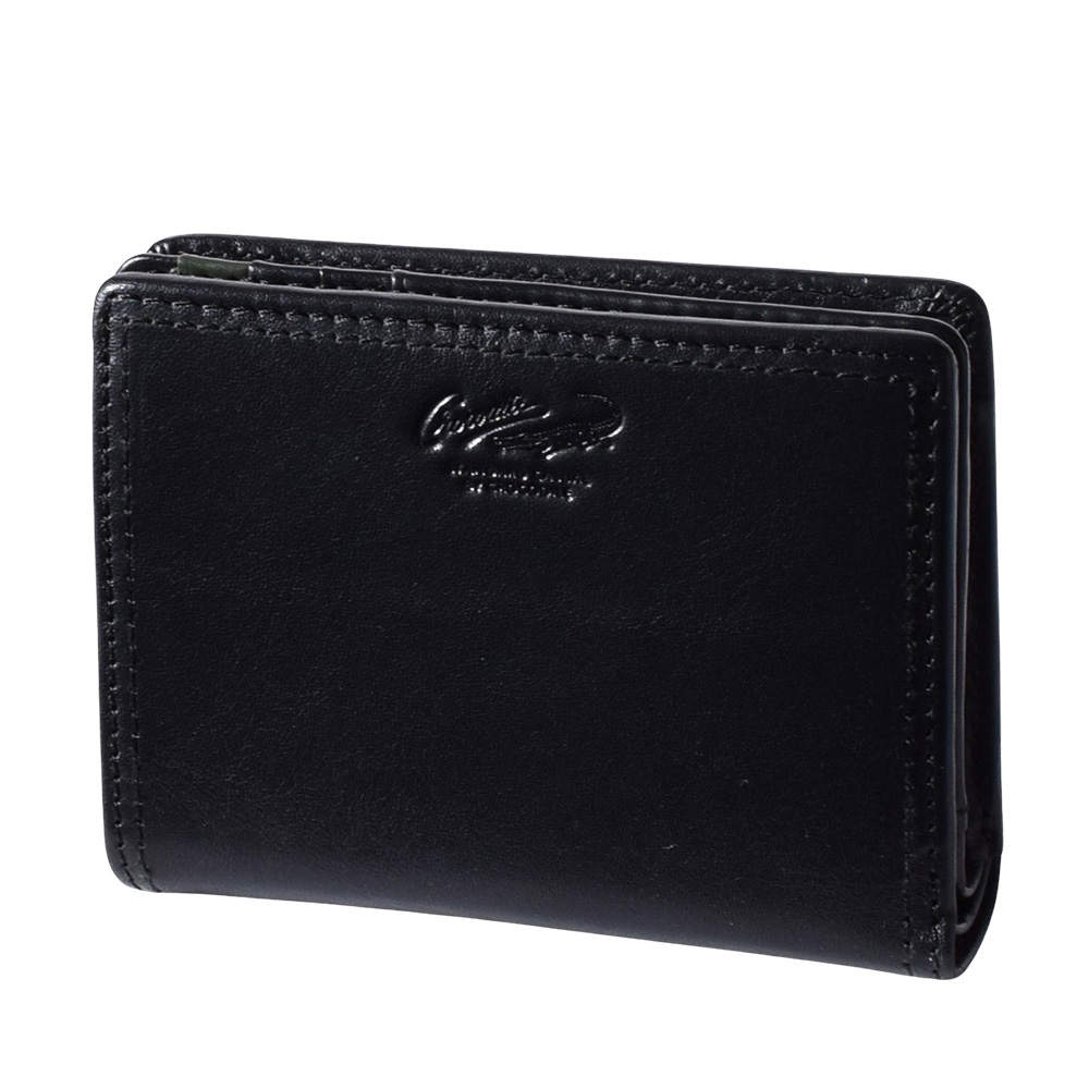 Crocodile（クロコダイル） 財布 メンズ 二つ折り 本革 ラウンド