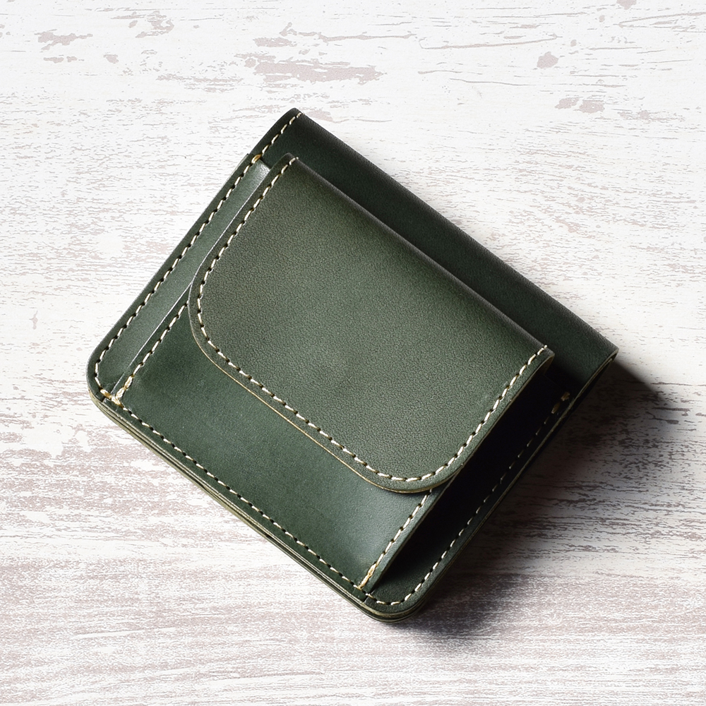 財布 レディース 二つ折り 本革 小さめ メンズ 栃木レザー 日本製