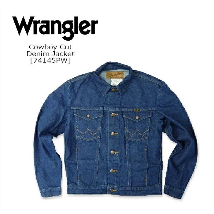 【美品】wrangler デニムジャケット（M）日本製　トラッカージャケット短丈 Wrangler デニムジャケット gジャン Wrangler/ラングラー