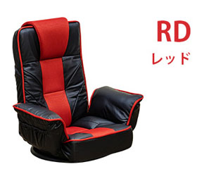 回転式メッシュ肘付座椅子 リクライニング機能 肘付き ゲーミングチェア トレーディングチェア | ELECOM | 03
