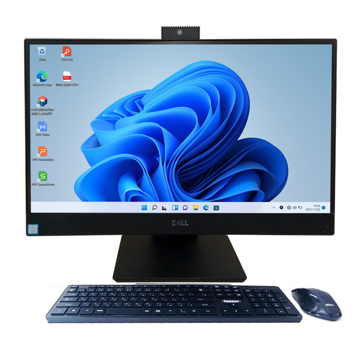 フルHD 23.8型液晶一体型パソコン DELL Optiplex 7460 AIO Core