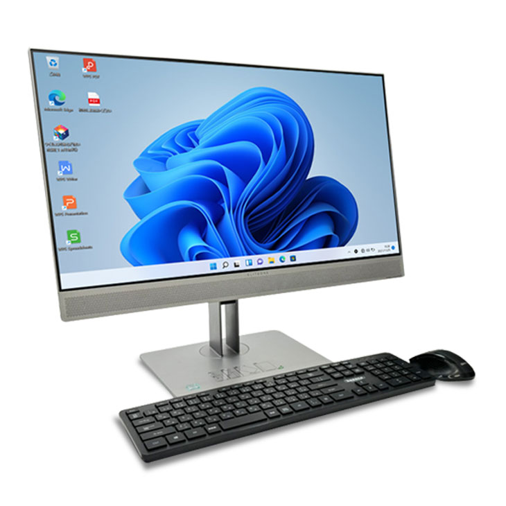 HP EliteOne 800G4 AIO 中古 23.8型 一体型デスクトップ Win10 or Win11 Office [Core i7  8700 メモリ16GB SSD512GB ROM 無線 23.8型]：良品