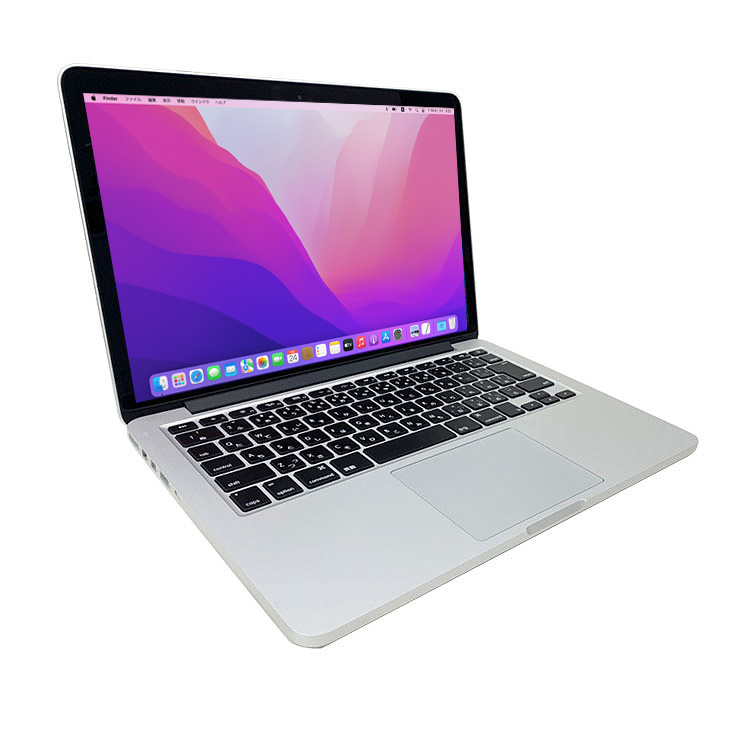 Apple MacBook Pro 13.3inch MF841J/A A1502 Early 2015 新品バッテリー 選べるOS Monterey  or Bigsur [Core i5 5287U 16G SSD512GB 無線 BT ] ：アウトレット