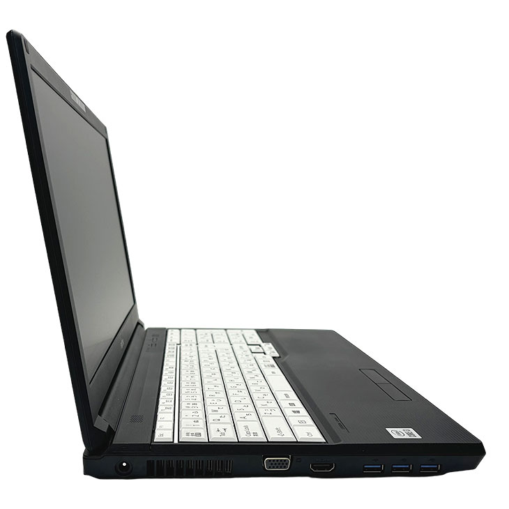 富士通 LIFEBOOK A5510/FX 中古 ノートパソコン Office Win10 or Win11 第10世代 [Core i3  10110U 16GB SSD512GB マルチ BT 無線 テンキー カメラ 15.6型]：良品