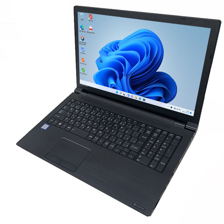 東芝 DynaBook B65/J 中古ノート Office 選べる Win11 or Win10 第7世代 テンキー [core i5 7300U  8GB SSD512GB マルチ 15.6型] ：良品