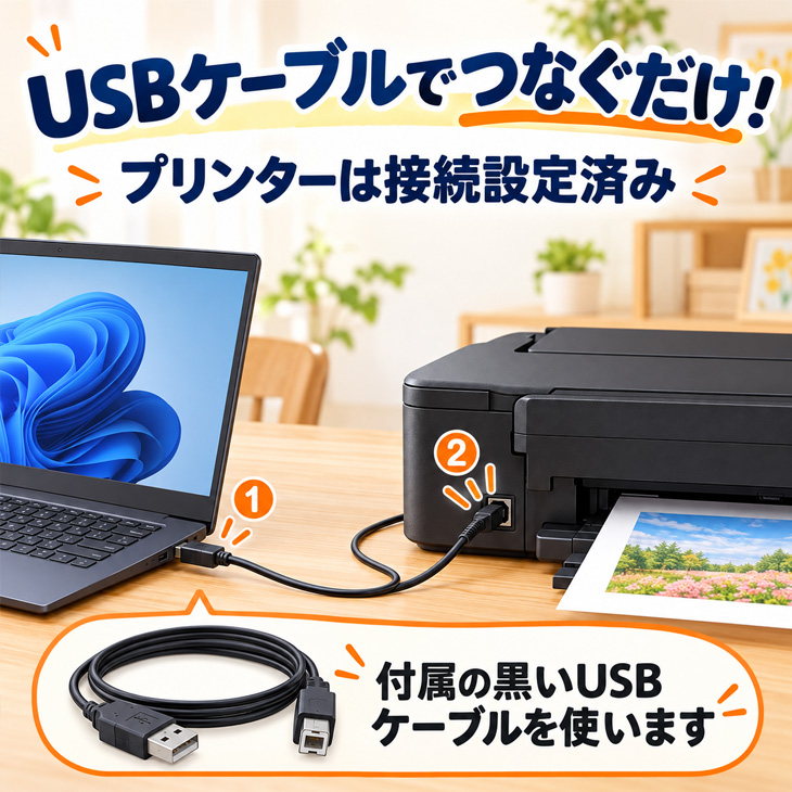 富士通（FUJITSU） 【中古パソコン 初心者応援】新品プリンターなど計7