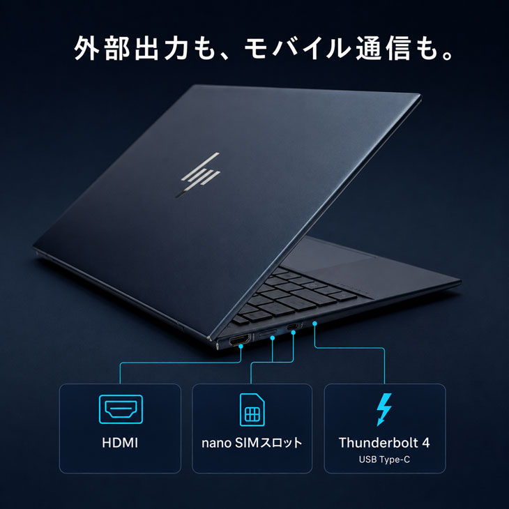 日本HP 【eSIM対応！中古良品】HP Elite Dragonfly G3 6H158PA#ABJ