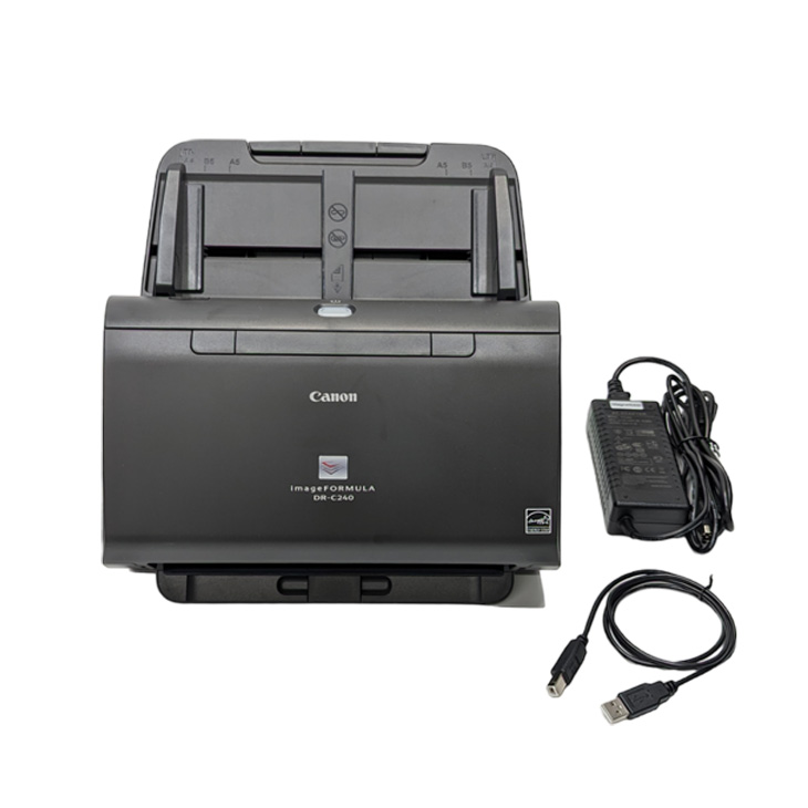 Canon キャノン ドキュメントスキャナー imageFORMULA DR-C240 両面読取 ADF60枚 A4カラー60面/分 良品 : dr-c240  : 中古パソコンのワットファン - 通販 - Yahoo!ショッピング