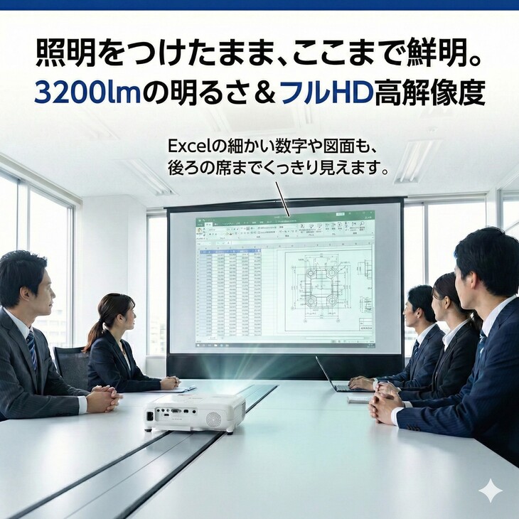 エプソン（EPSON） 【レンタル】1泊2日〜EPSON 液晶プロジェクター EB