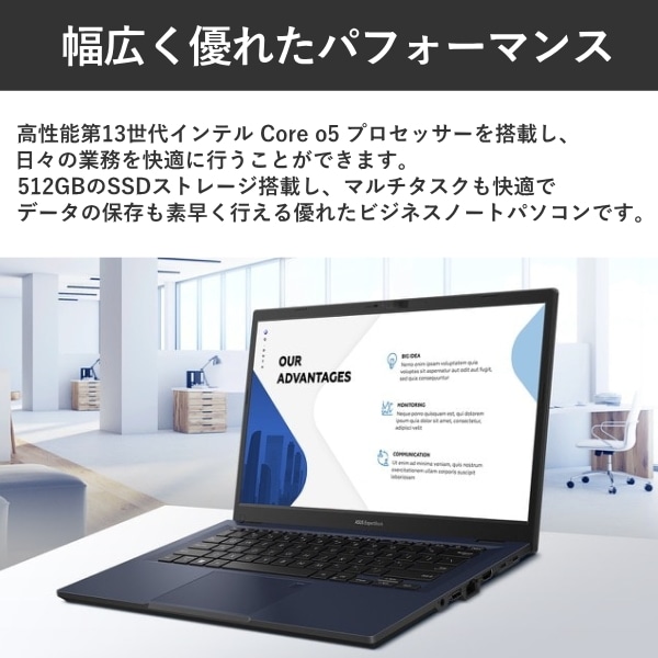ExpertBook 【□新品ノートパソコン 】ASUS ExpertBook B1 B1402CVA
