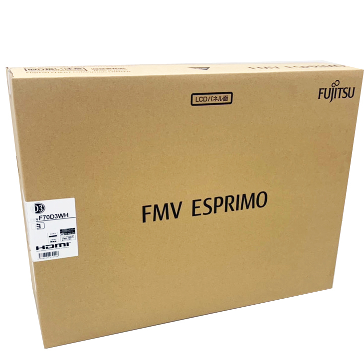 Fujitsu デスクトップ一体型 ESPRIMO FH70 D3 FMV-ESPRIMO 【未使用未開封】富士通 ESPRIMO FH70/D3 一体型