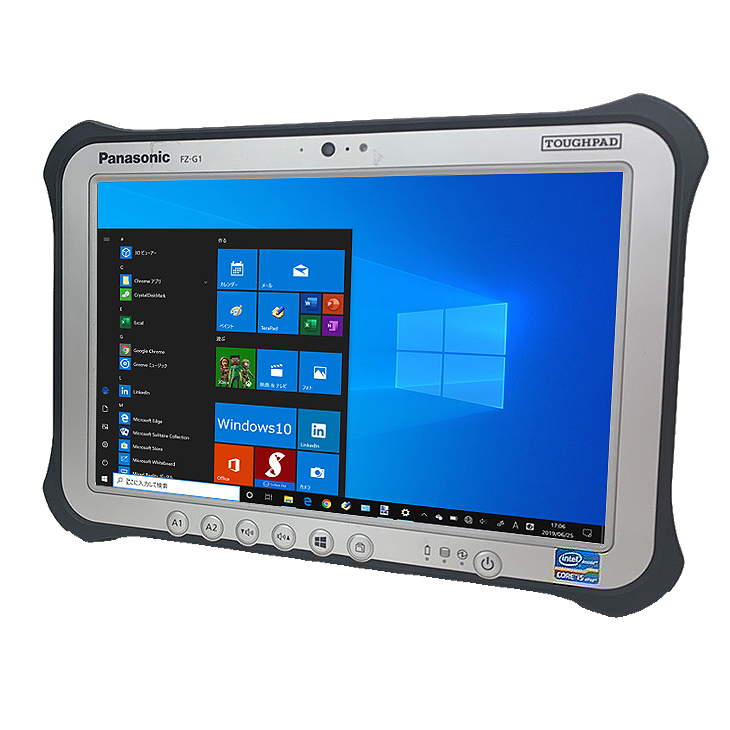 Panasonic TOUGHPAD タフパッド FZ-G1 中古 Win10 防塵・防水 