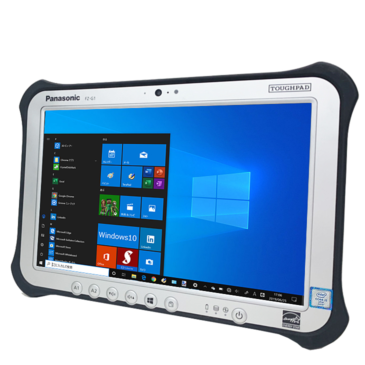 Panasonic TOUGHPAD タフパッド FZ-G1 中古 タブレット Win10 防塵