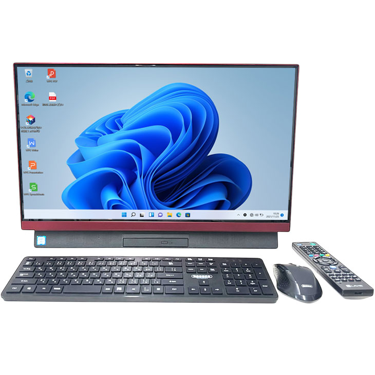 NEC Direct DA PC-GD187VCAF 中古 一体型デスク 地デジ Office Win10
