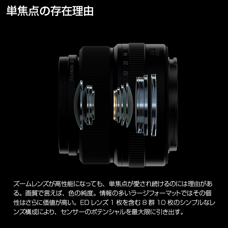 FUJIFILM (フジフイルム) フジノン GF63MMF2.8RWR Gマウント用 FUJIFILM (フジフイルム) フジノン GF63MMF2.8RWR Gマウント用