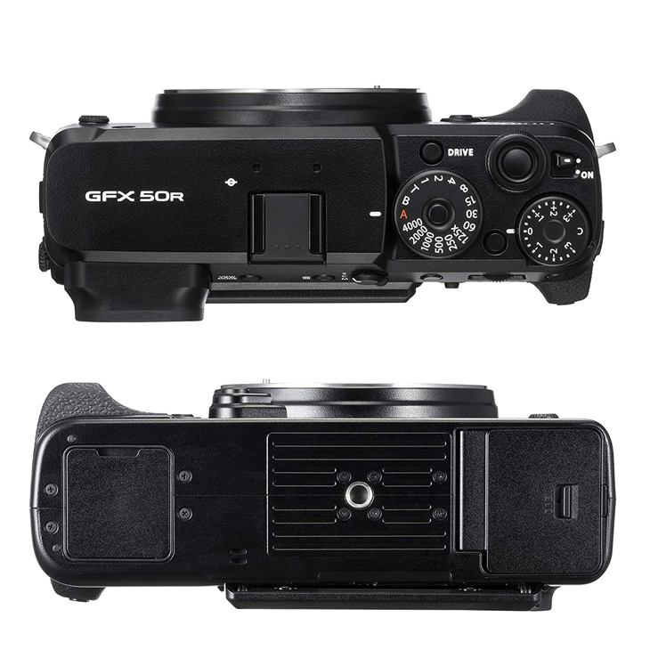 FUJIFILM GFX 50R 中判ミラーレス一眼レフデジタルカメラ 5140万画素 レンジファインダースタイル　Gマウント　ブラック：美品