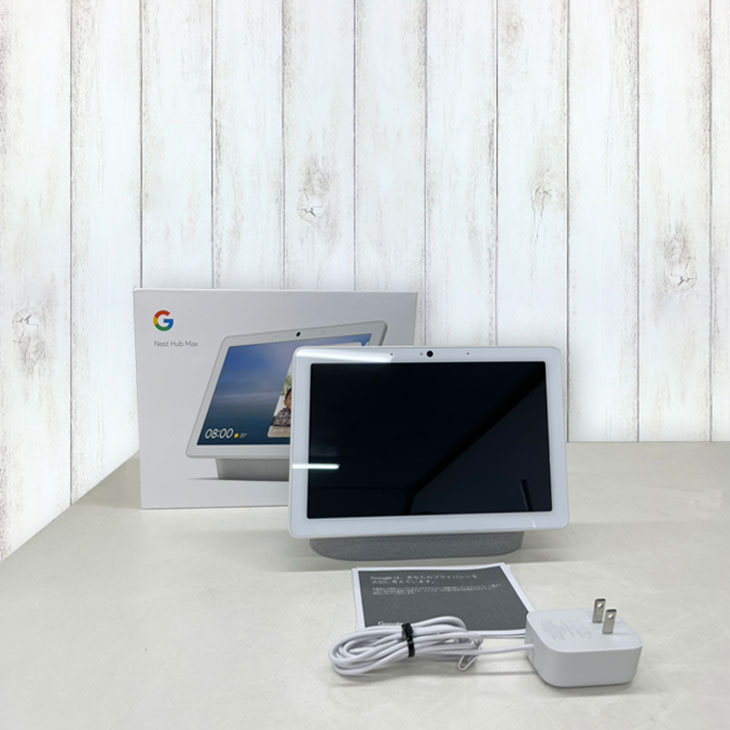 Google Nest Hub MAX チョーク GA00426-JP Google Nest Hub MAX カメラ搭載スマートディスプレイ GA00426
