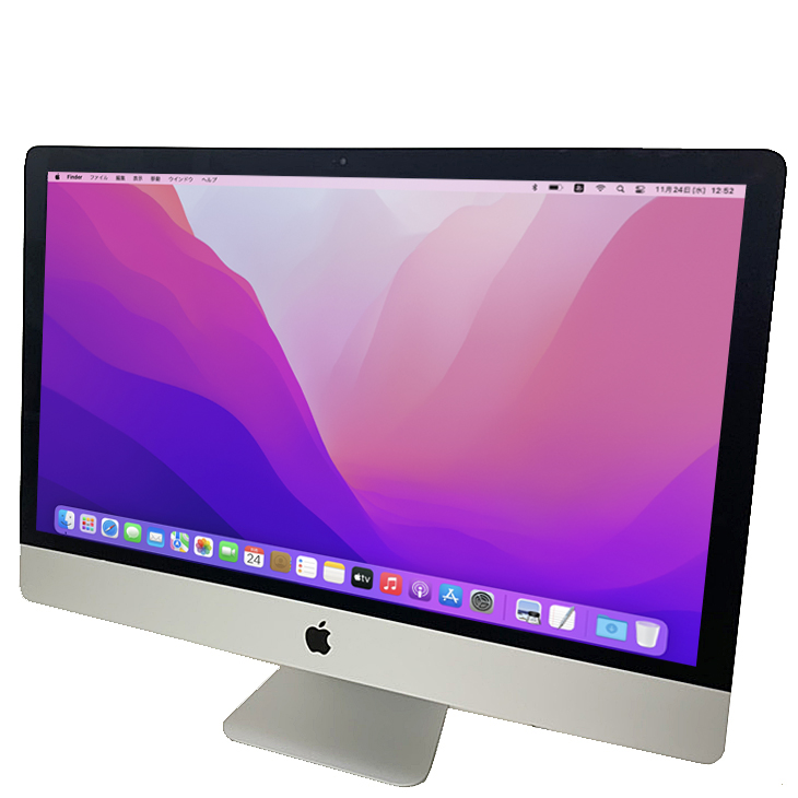 Apple iMac 27inch MK462J/A A1419 5K Late 2015 一体型 選べるOS [Core i5 6500  3.2GHz 16G HDD1TB 無線 BT カメラ 27インチ ]：アウトレット