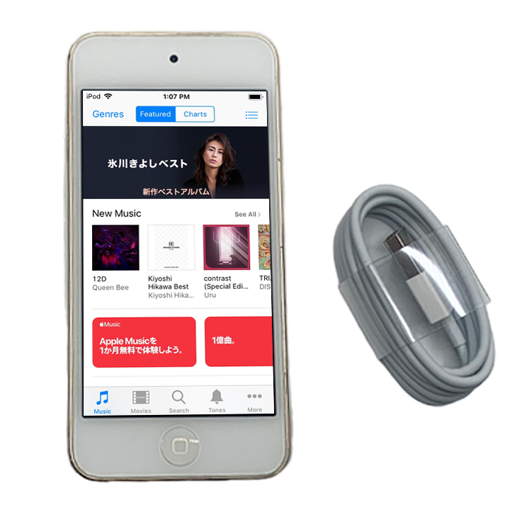 iPod touch 【新品バッテリに交換済】Apple touch6 第6世代