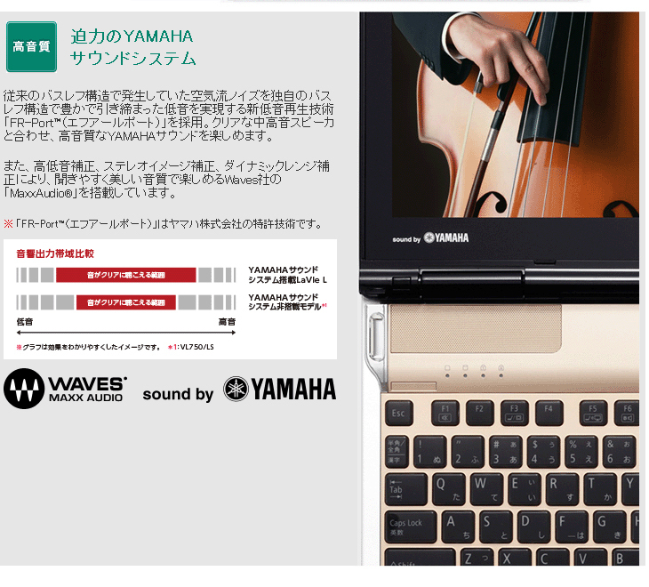 VersaPro NEC LAVIE LL750/LS6R 中古 ノート Office Win10 home 第3