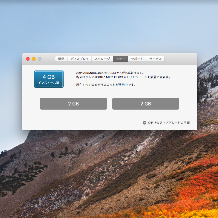 Mac mini Apple MC270J/A A1347 Mid 2010 小型デスク High Sierra