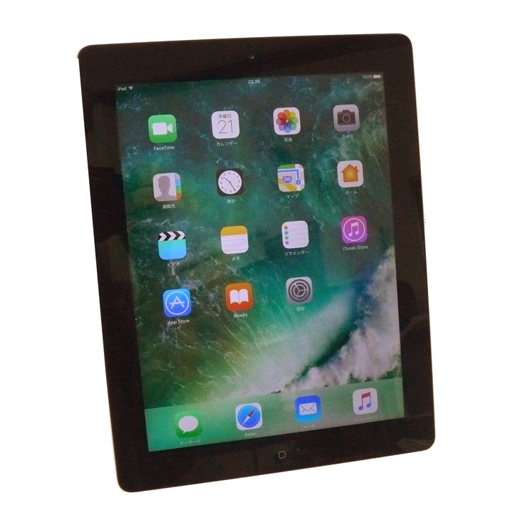 Apple iPad4 第4世代 MD512J/A Retina Wi-Fi 64GB [ A6X 1.4Ghz 64GB(SSD) 9.7インチ  OS.10.3.3 Black] ：アウトレット 中古 アイパッド 本体