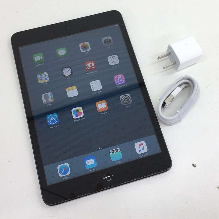 Apple iPad mini MD528J/A Wi-Fiモデル 16GB [ A5 SSD16GB 7.9インチ OS 9.3.5  ブラック&スレート ] ：アウトレット 中古 　本体