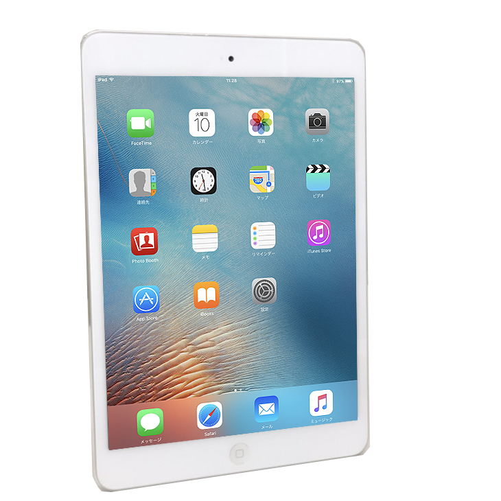 【送料無料】Apple iPad mini MD531J/A Wi-Fiモデル 16GB [ A5 16GB(SSD) 7.9 OS 9.3.5  ホワイト&シルバー] ：良品 中古 アイパッドミニ
